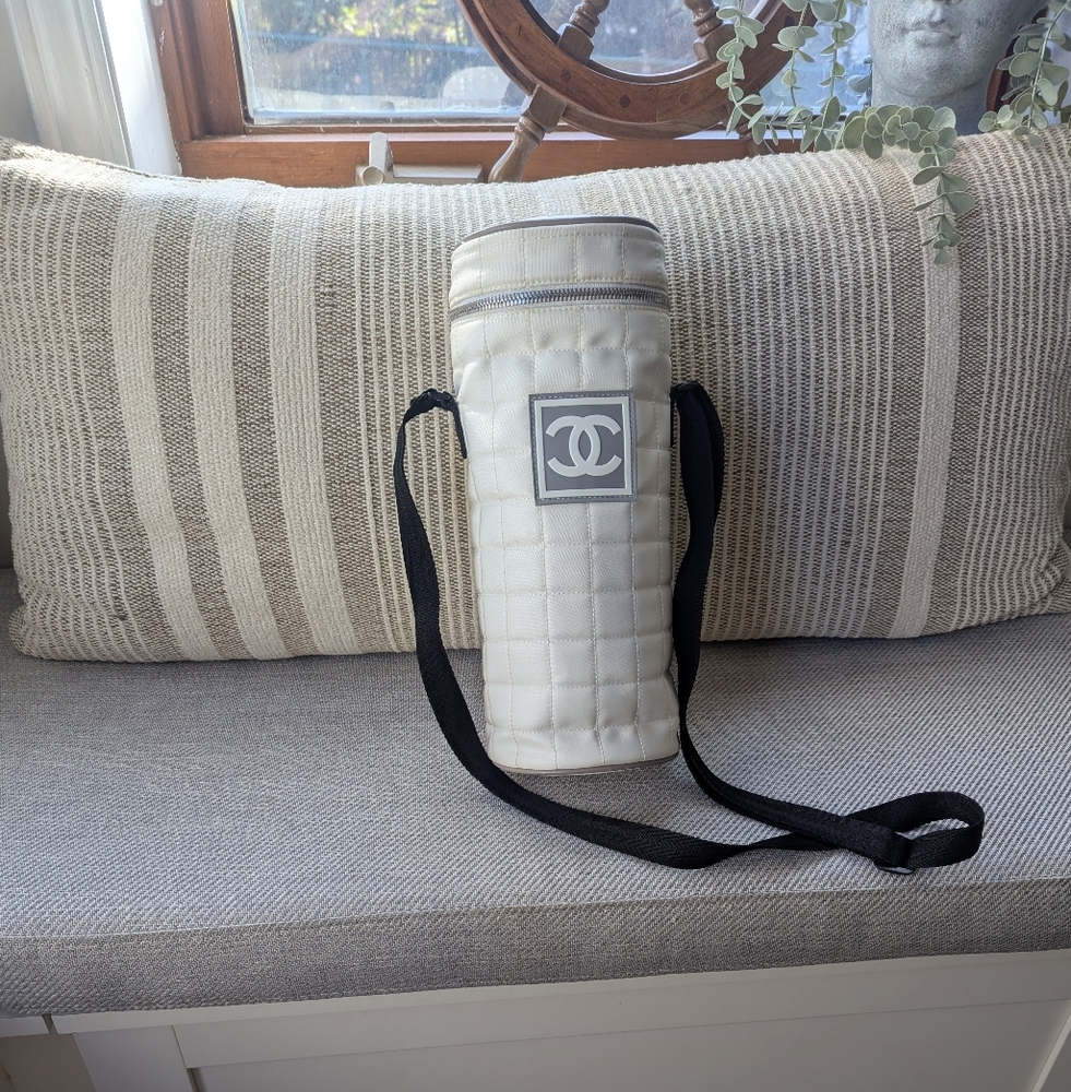 EUC Chanel Sports Line Bag Water Bottle Holder. Made In France.